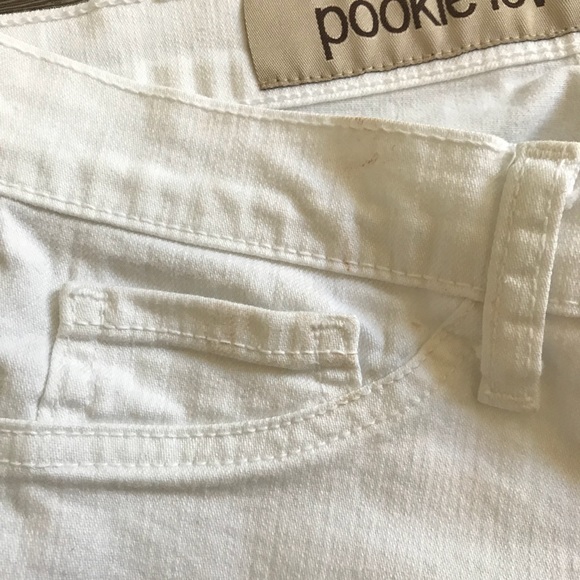 Pookie Loves Sebastian White Skinny Jean Sz 0 - Picture 2 of 7